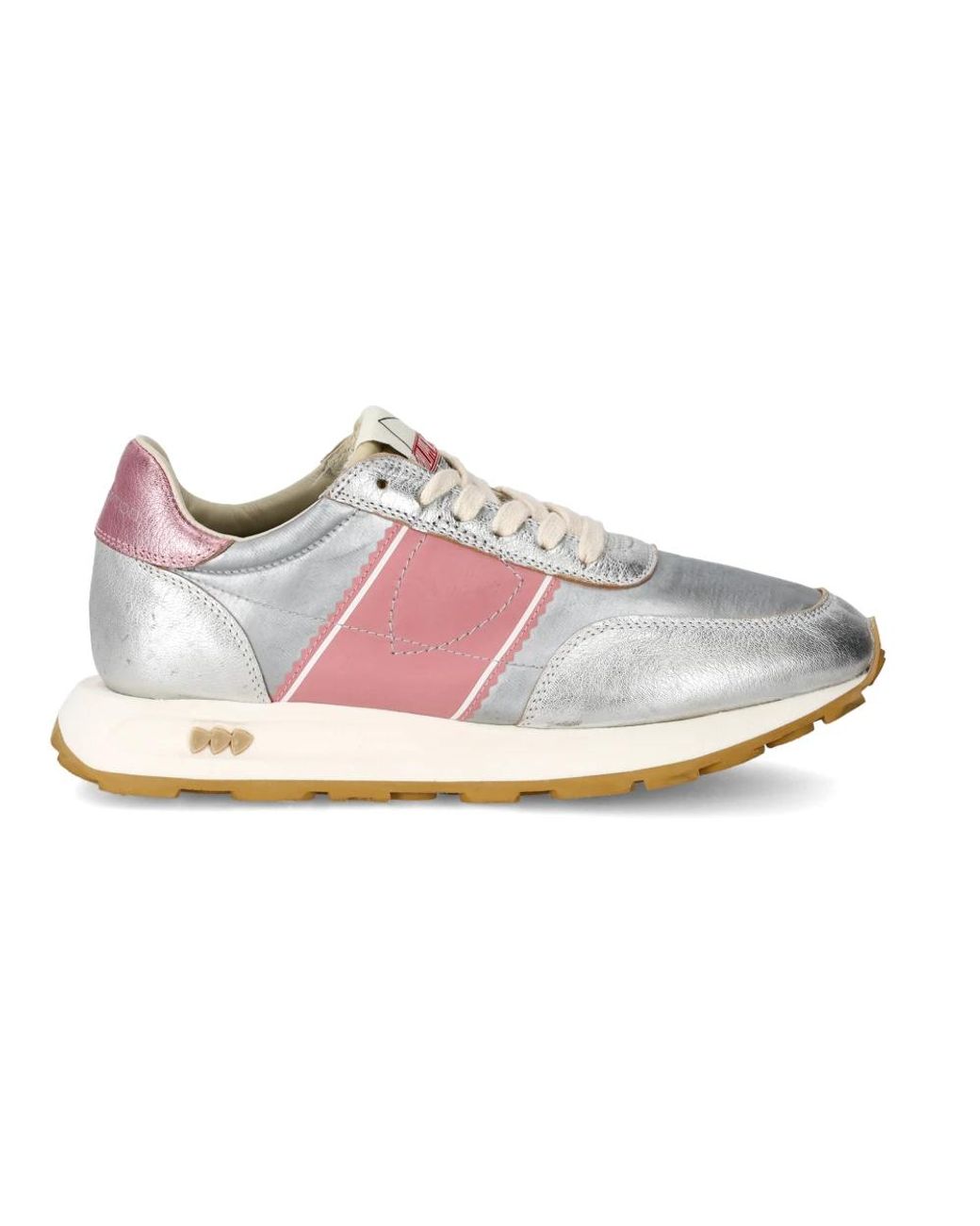 Philippe Model Schoenen ,Veelkleurig ,Katoen Sneakers Tour Running in het Pink