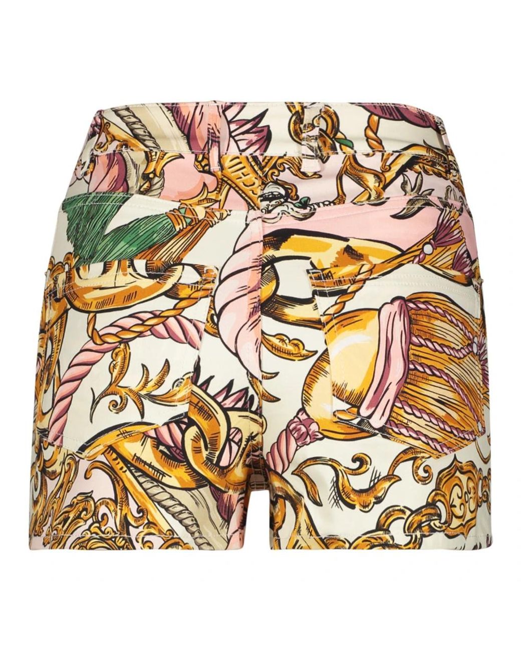 Moschino Orange Casual Shorts