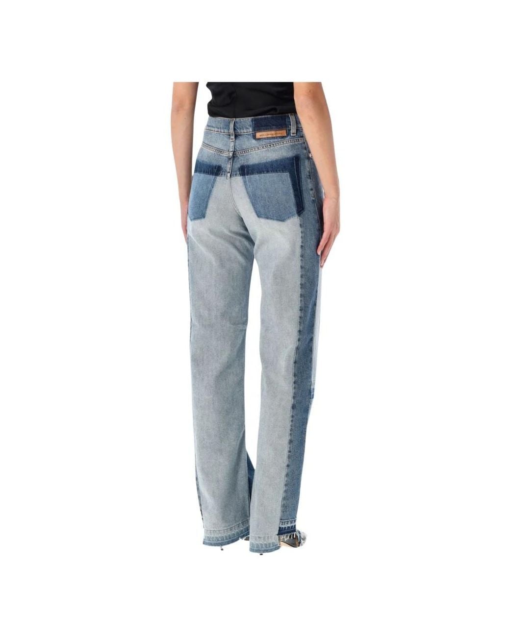 Stella McCartney Blue Straight Fit Jeans