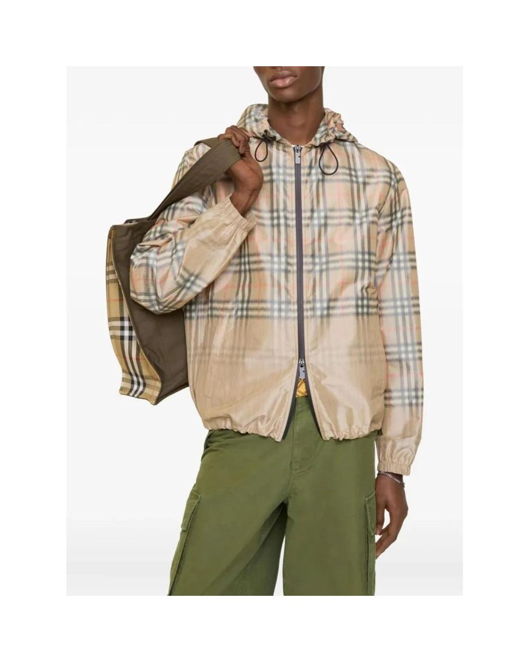 Light Jackets Burberry de hombre de color Natural