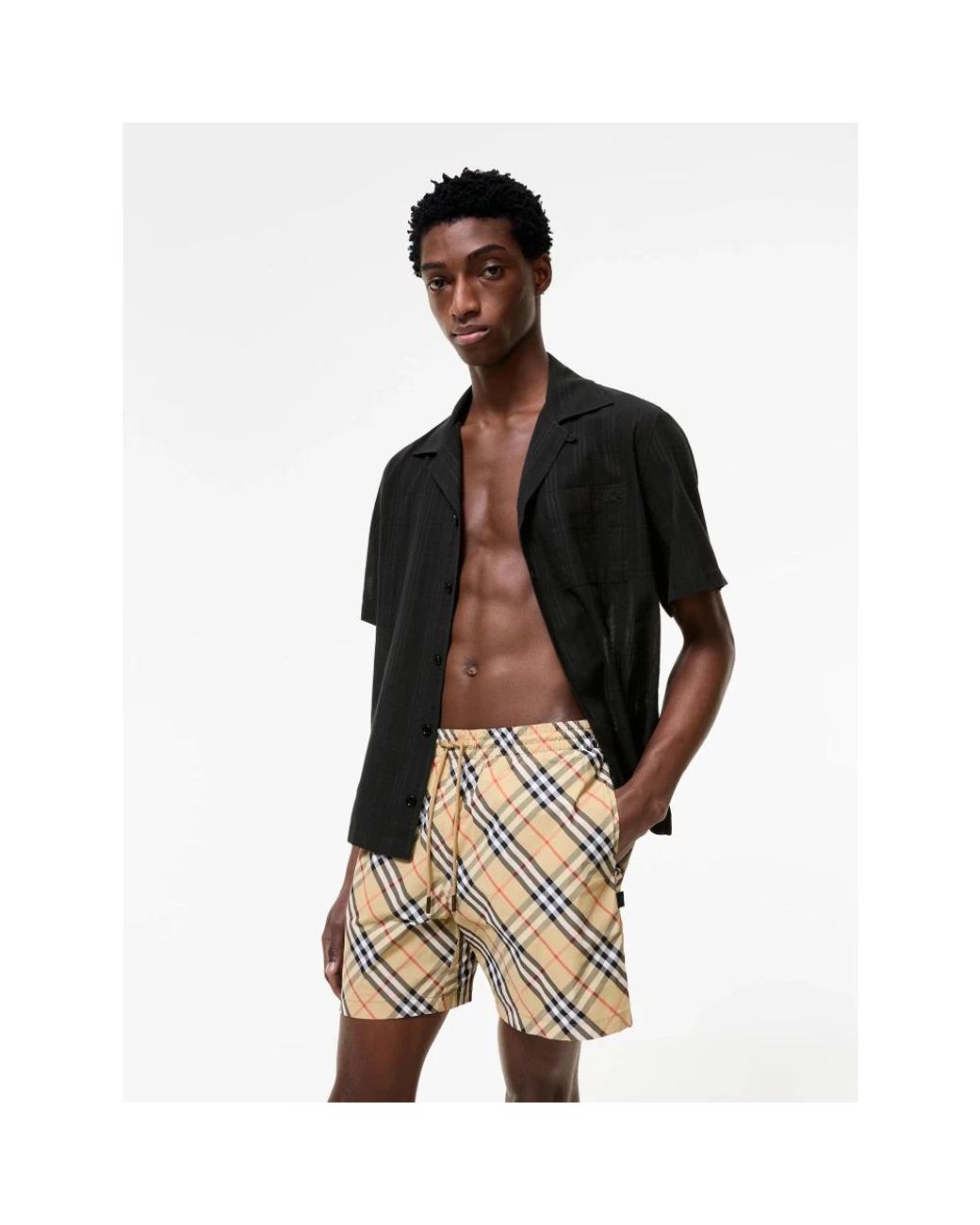 Burberry Natural Beachwear for men