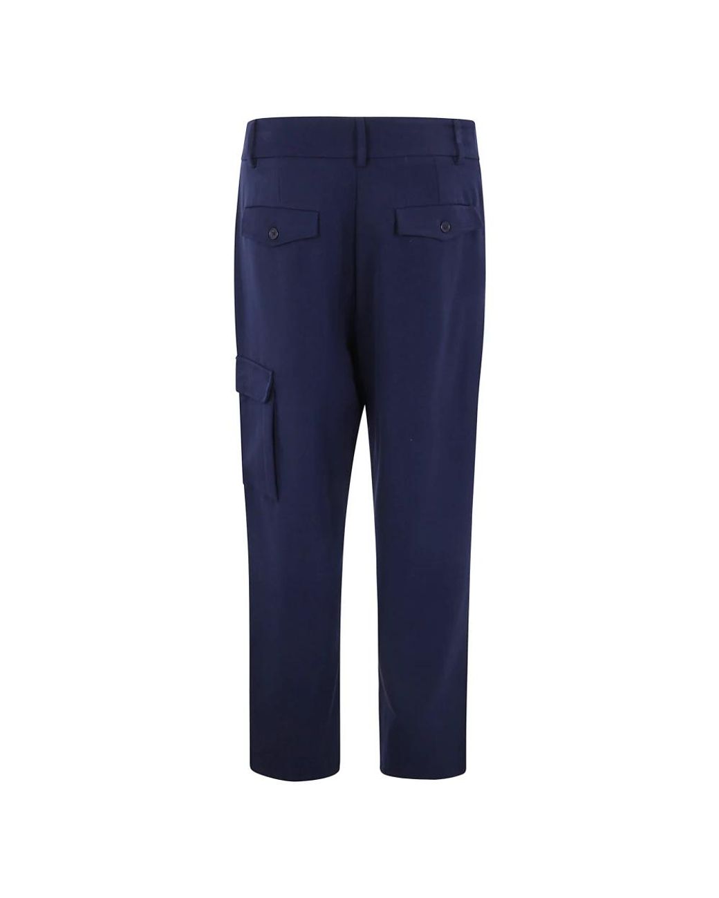 FAMILY FIRST Blue Slim-Fit Trousers for men