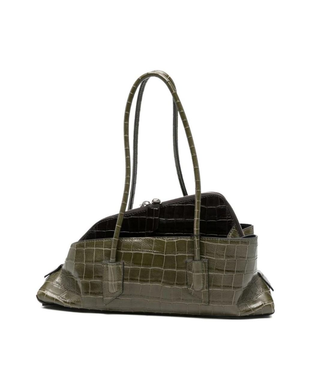 The Attico Black Shoulder Bags