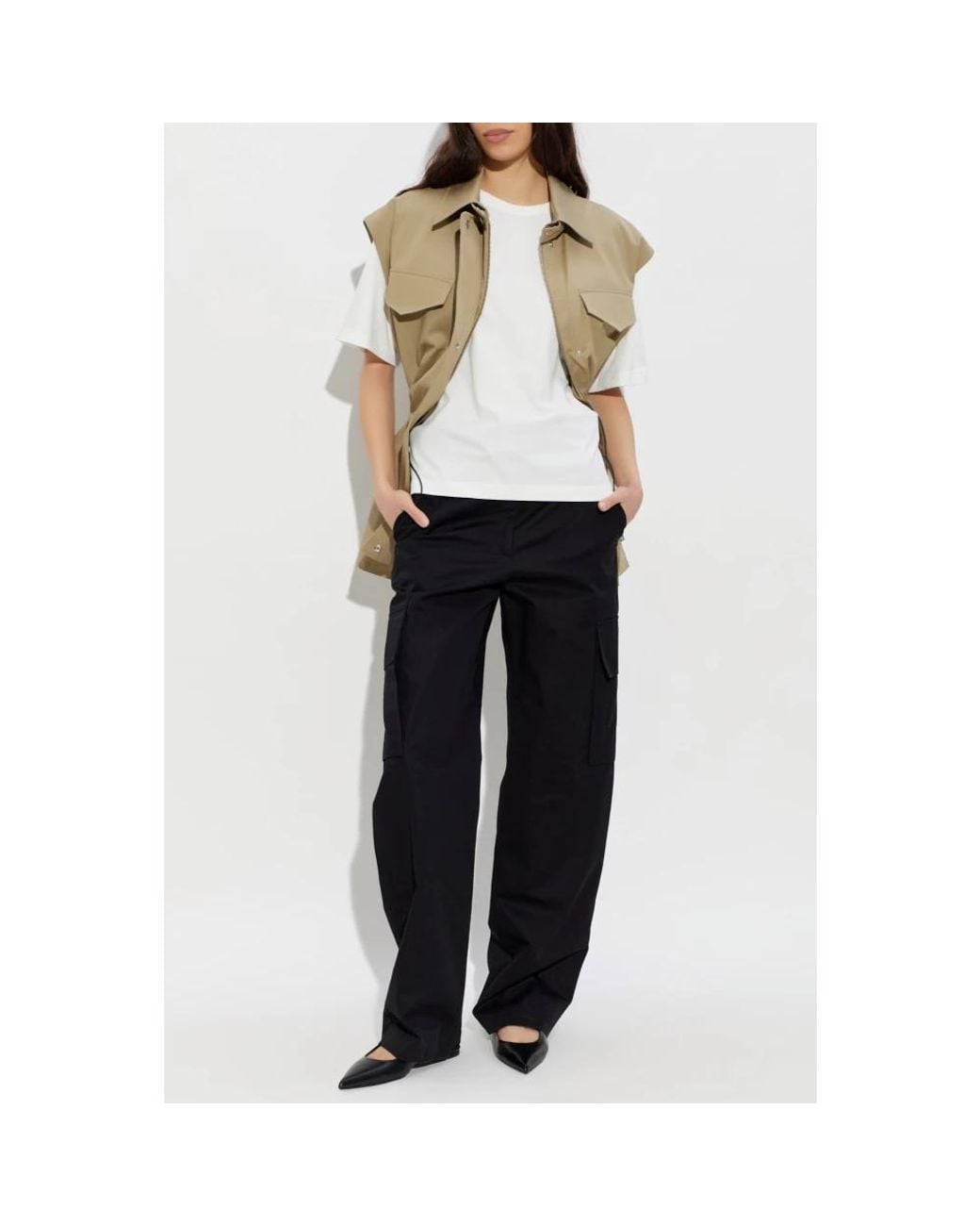 IRO Jassen ,Katoen Iziel Vest in het Natural