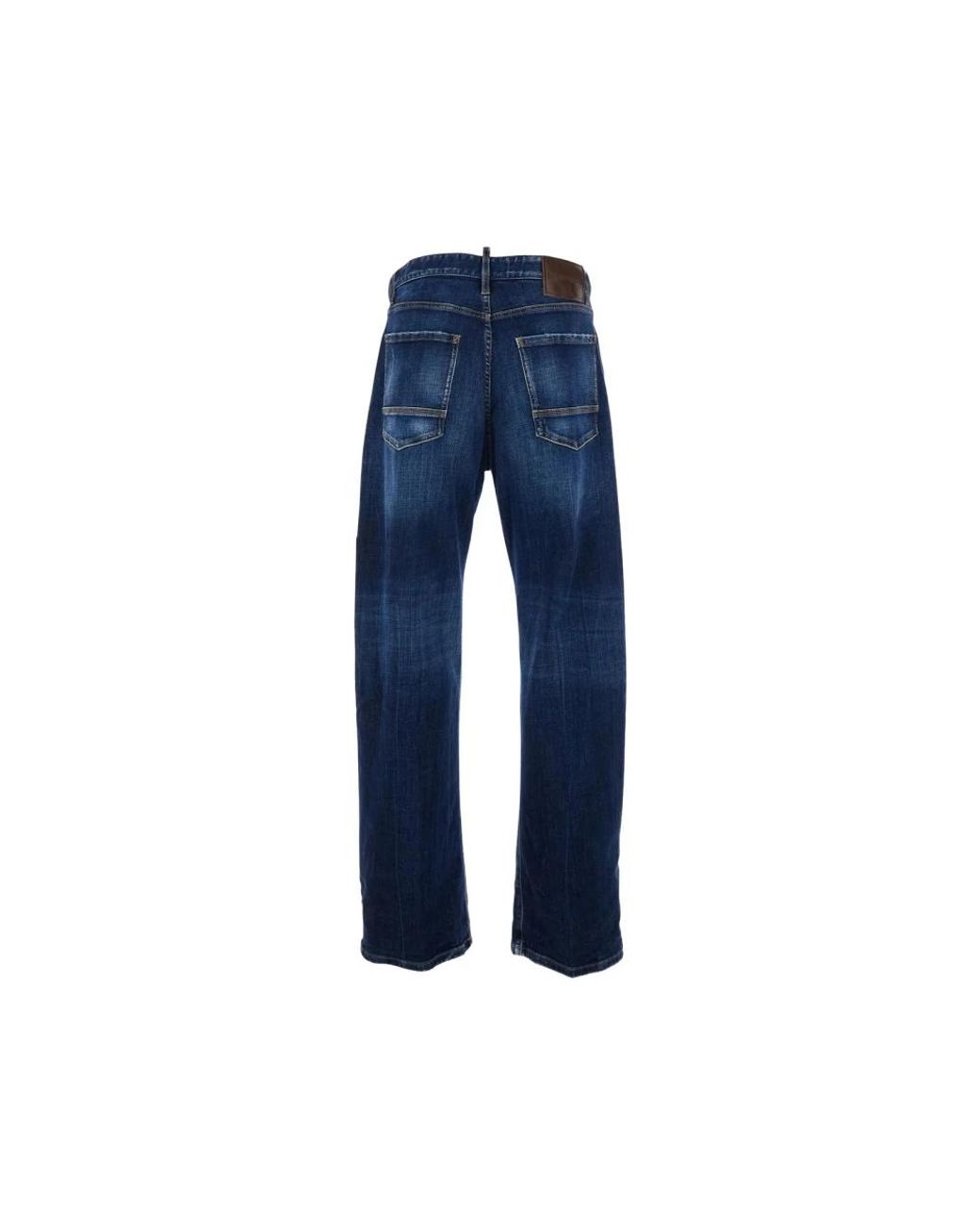 DSquared² Blue Straight Fit Jeans for men