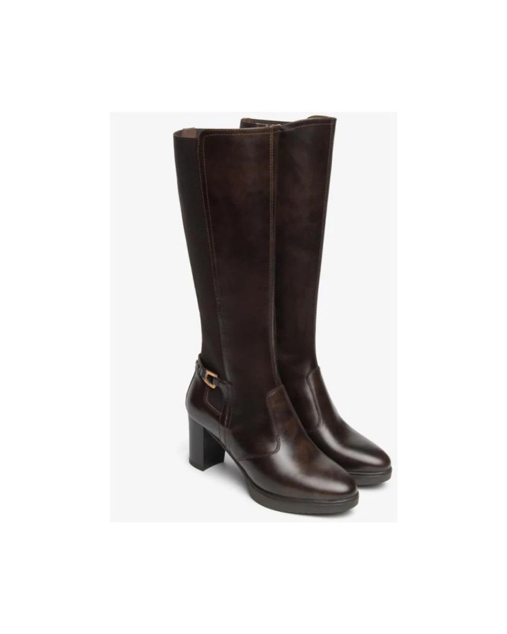 Nero Giardini Brown Heeled Boots
