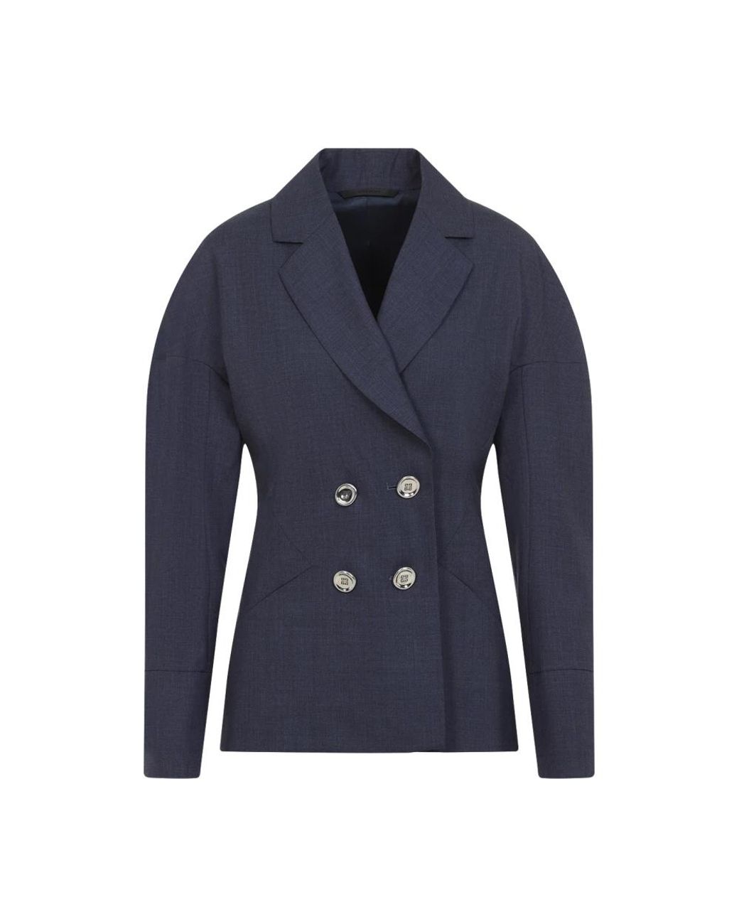 Givenchy Wollen Jas in het Blue