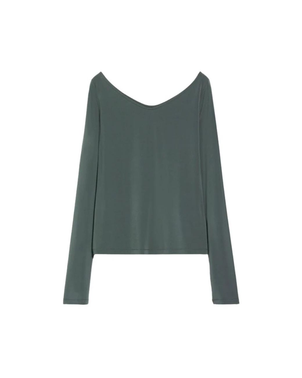 Max Mara Green Long Sleeve T-Shirts