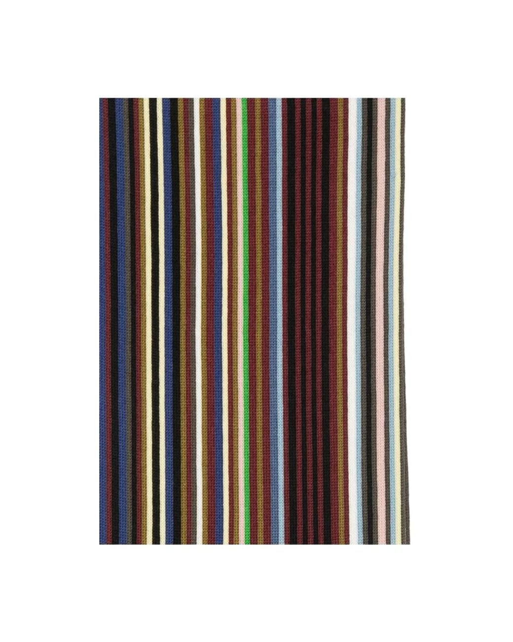 Paul Smith Brown Winter Scarves for men