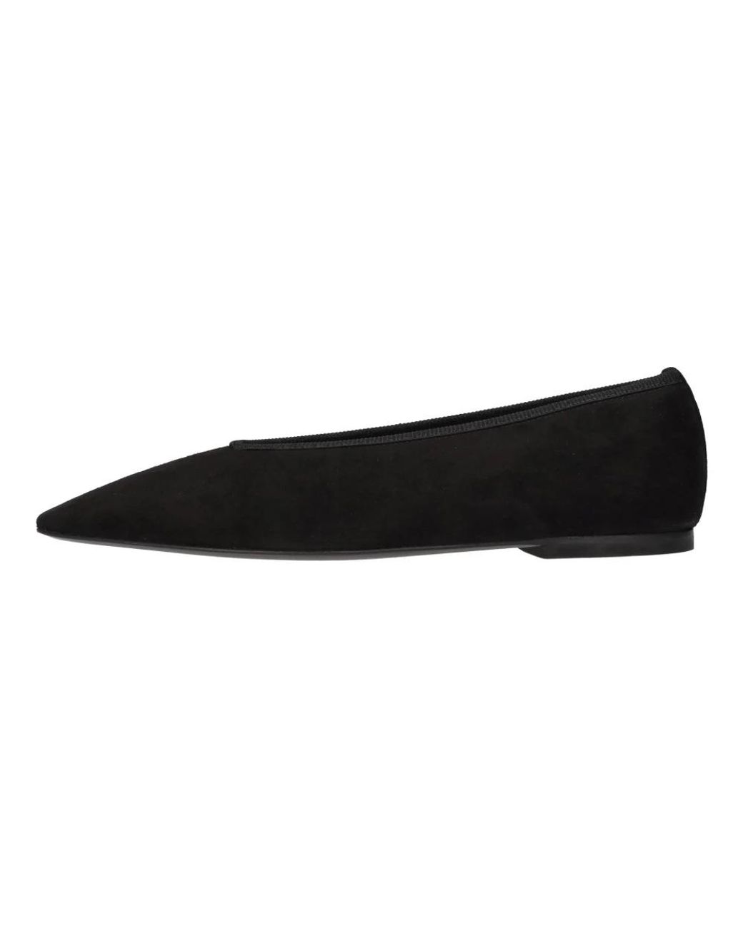Totême Black Ballerina Shoes