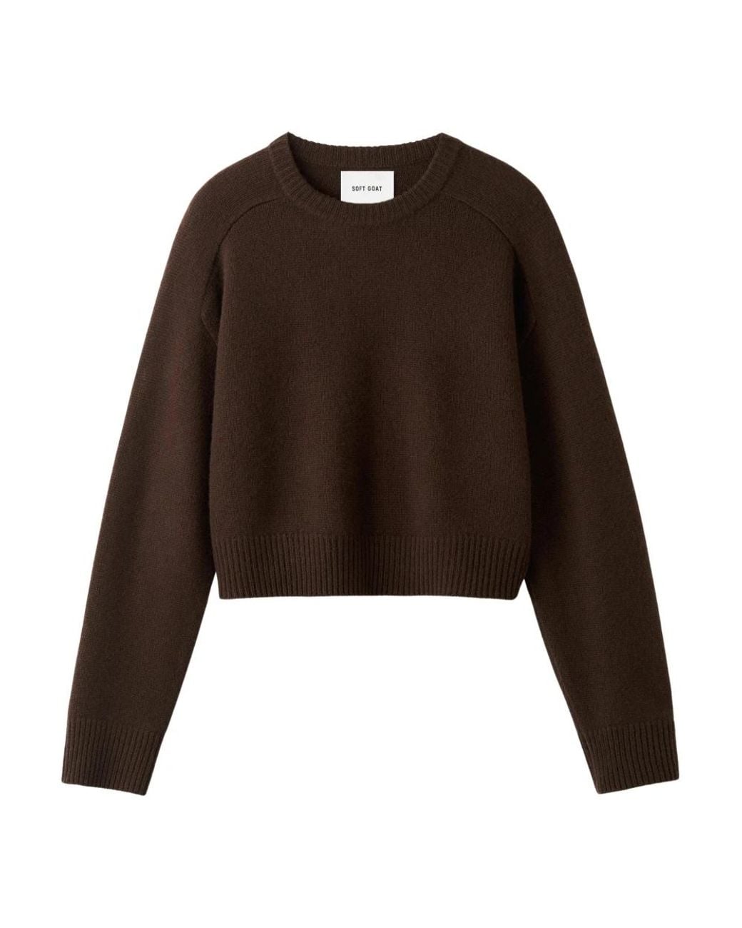 Soft Goat Brown Cashmere Knitwear