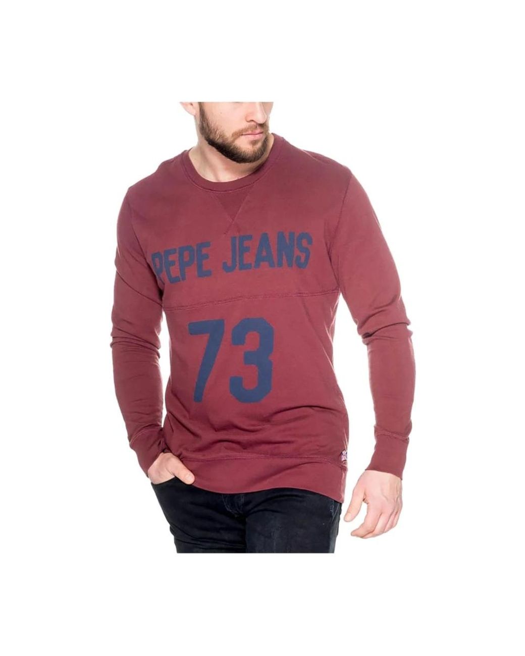 Pepe Jeans Red Sweatshirts for men