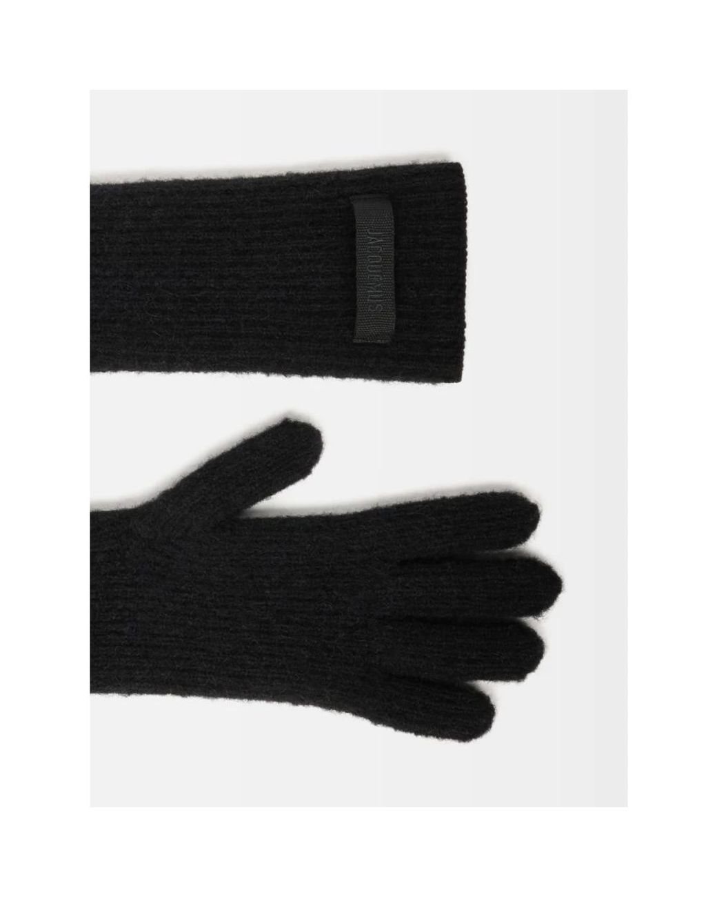 Gloves Jacquemus de color Black