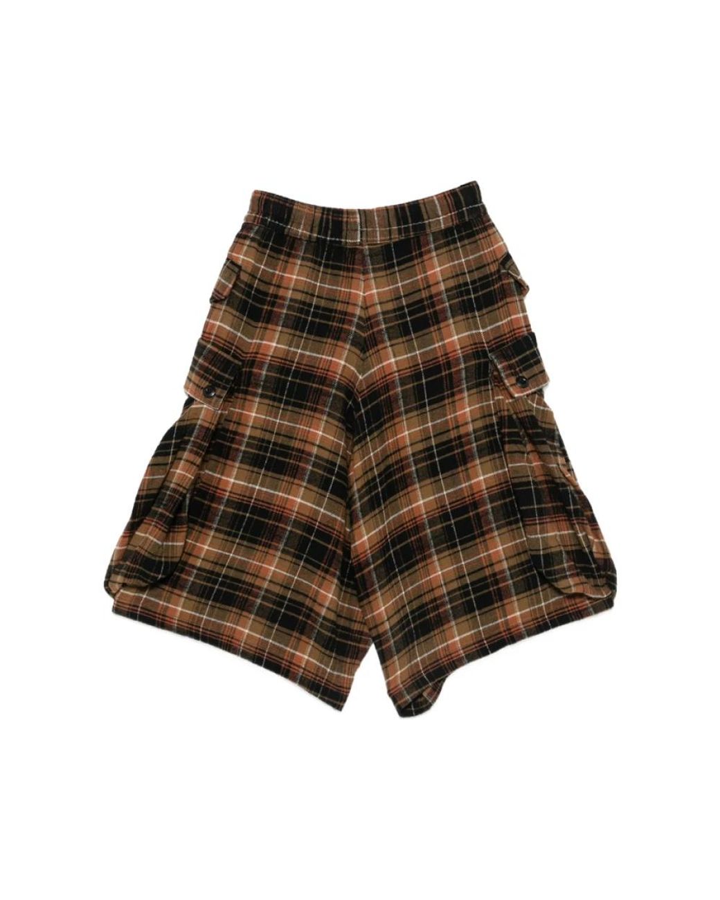 R13 Brown Short Shorts