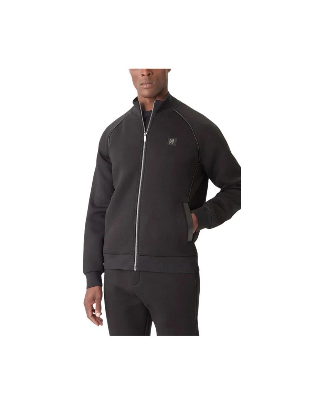 Karl Lagerfeld Hoodies & Sweatvesten ,Zwart ,Sweat Zip Jacket in het Black voor heren