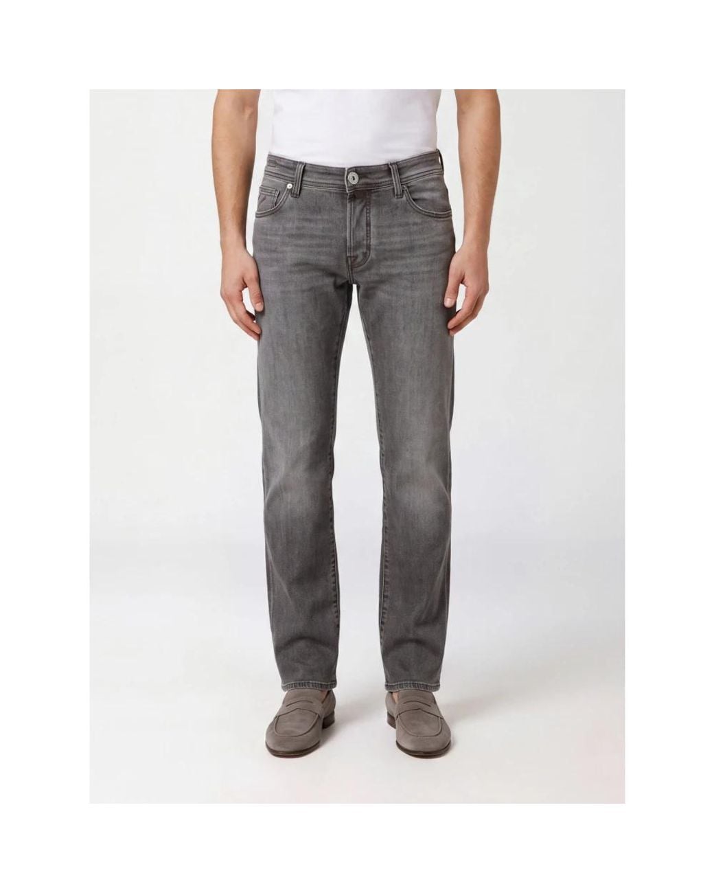 Jacob Cohen Gray Slim Fit Jeans for men