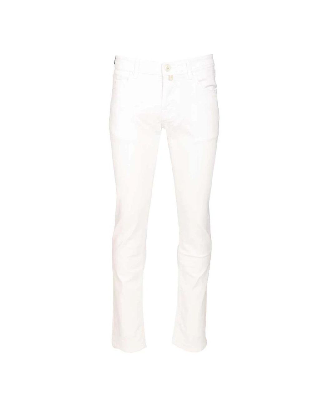 Jacob Cohen White Slim-Fit Jeans for men