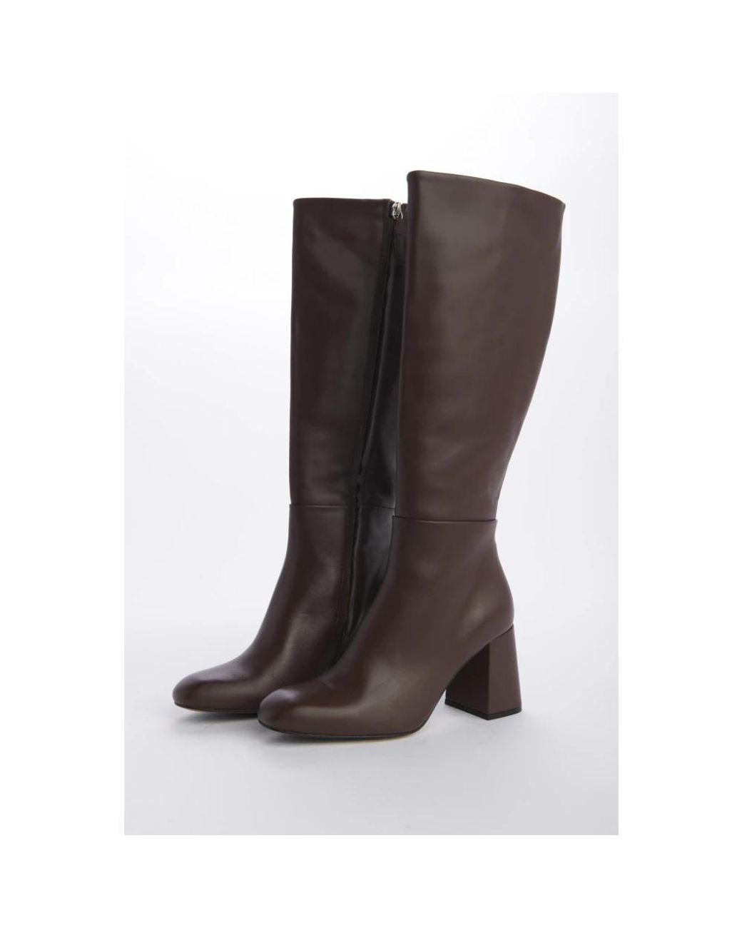 Souliers Martinez Brown High Boots