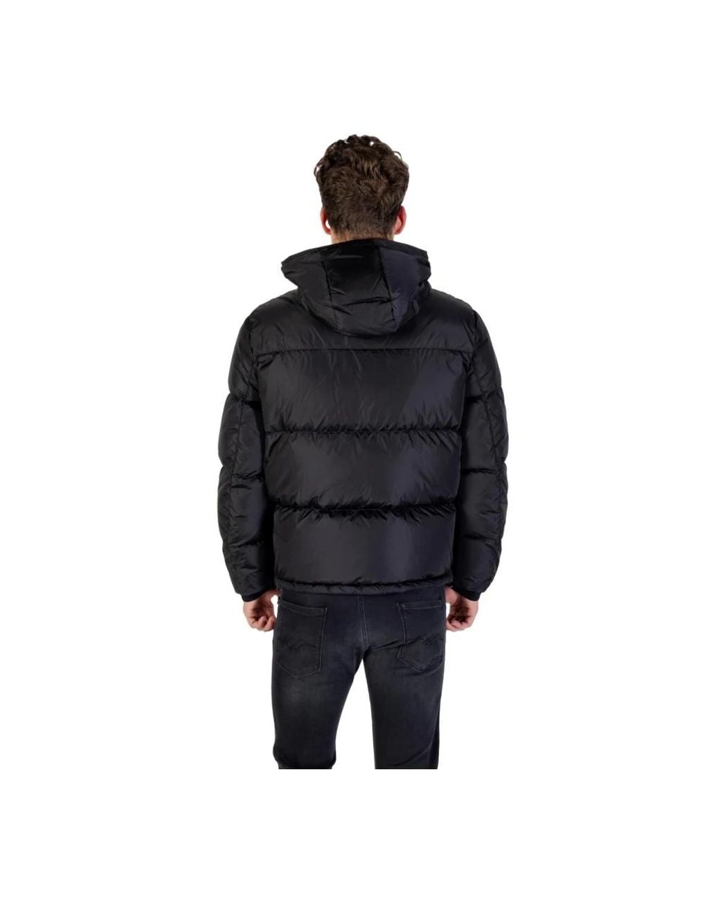 ARMANI EXCHANGE Black Winter Jackets for men