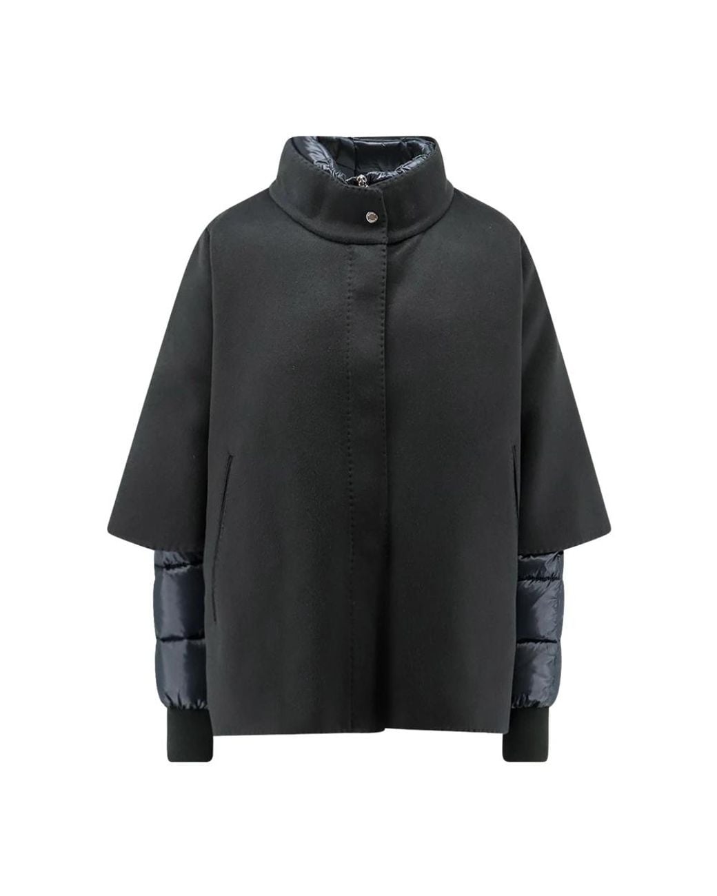 Moorer Cape Jacket in het Black