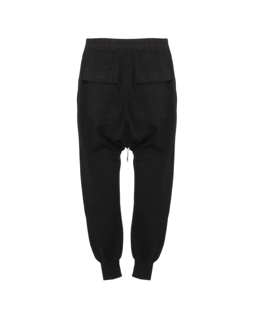 Rick Owens Black Sweatpants for men