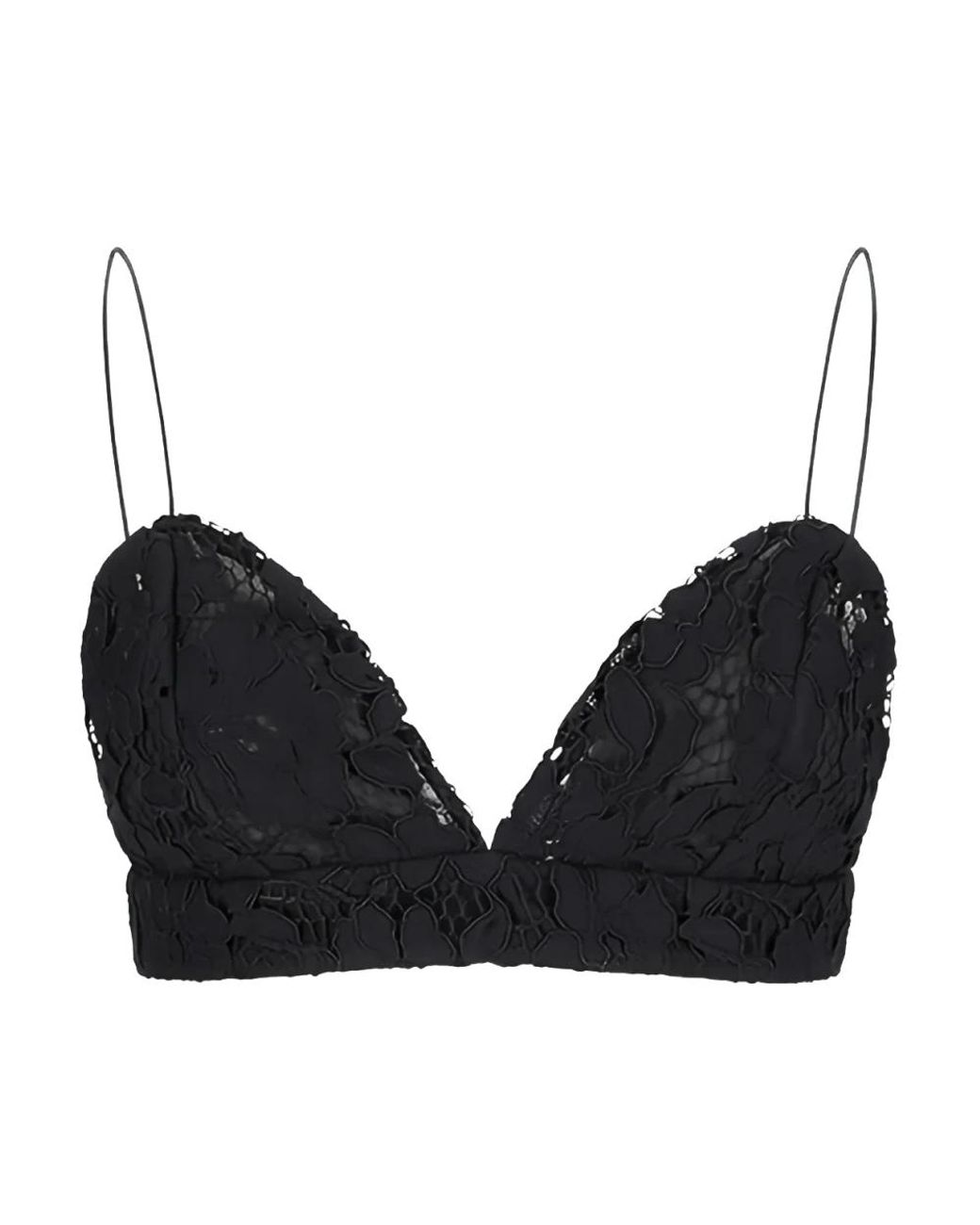 FEDERICA TOSI Black Sleeveless Tops