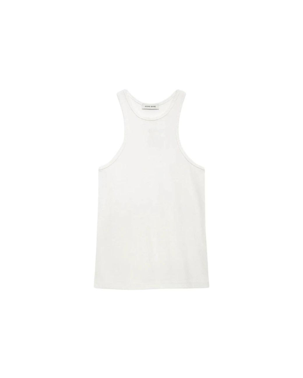 Anine Bing White Sleeveless Tops
