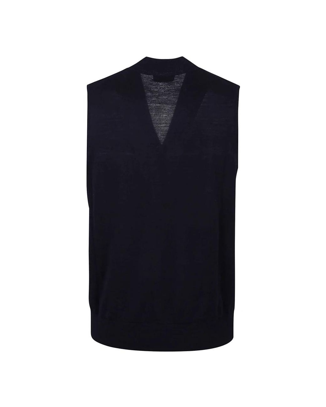 Ballantyne Blue Sleeveless Knitwear for men