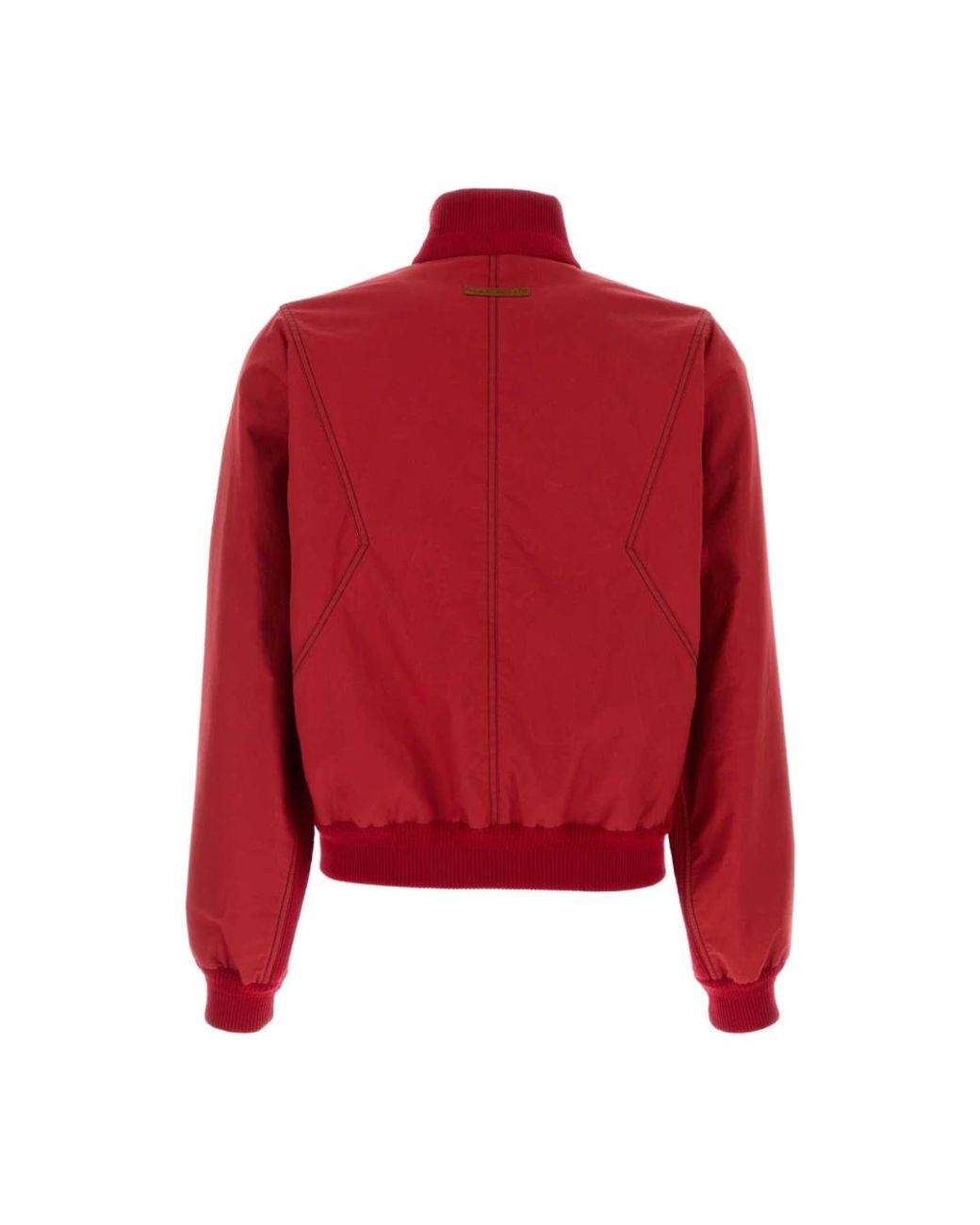 1989 STUDIO Red Bomber Jackets for men