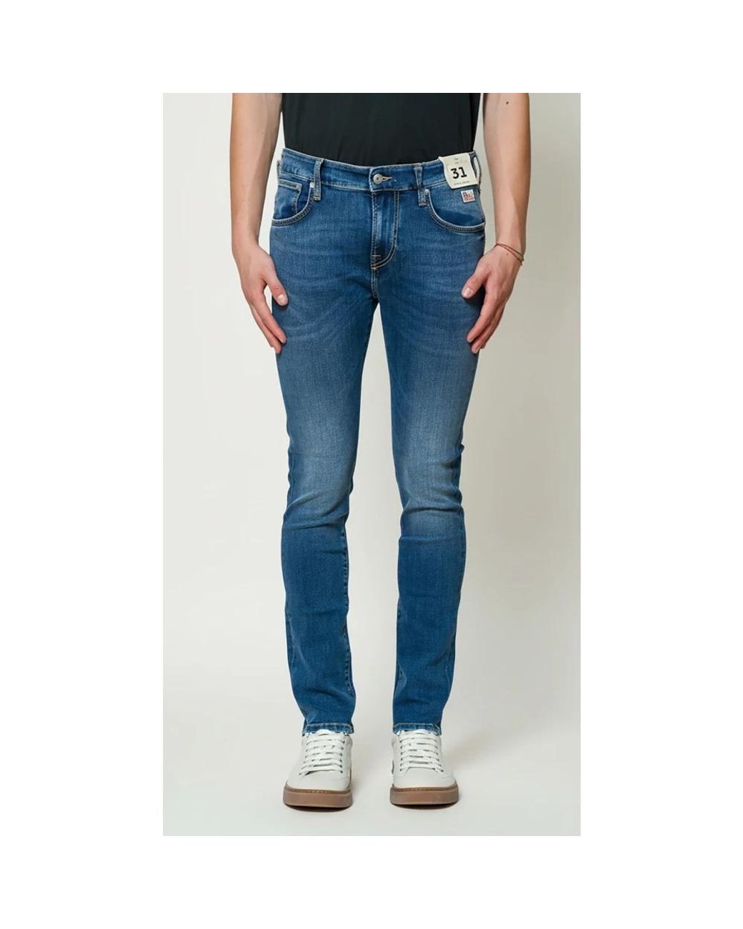 Roy Rogers Blue Skinny Fit Jeans for men