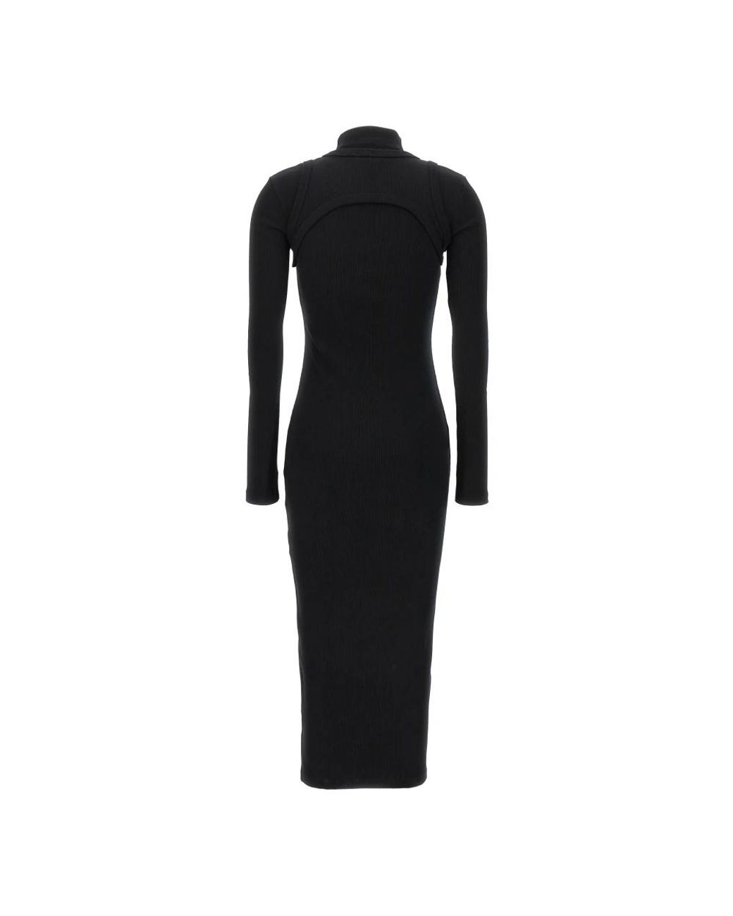 Off-White c/o Virgil Abloh Black Knitted Dresses