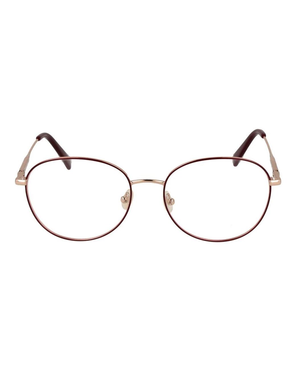 Glasses Longchamp de color Metallic
