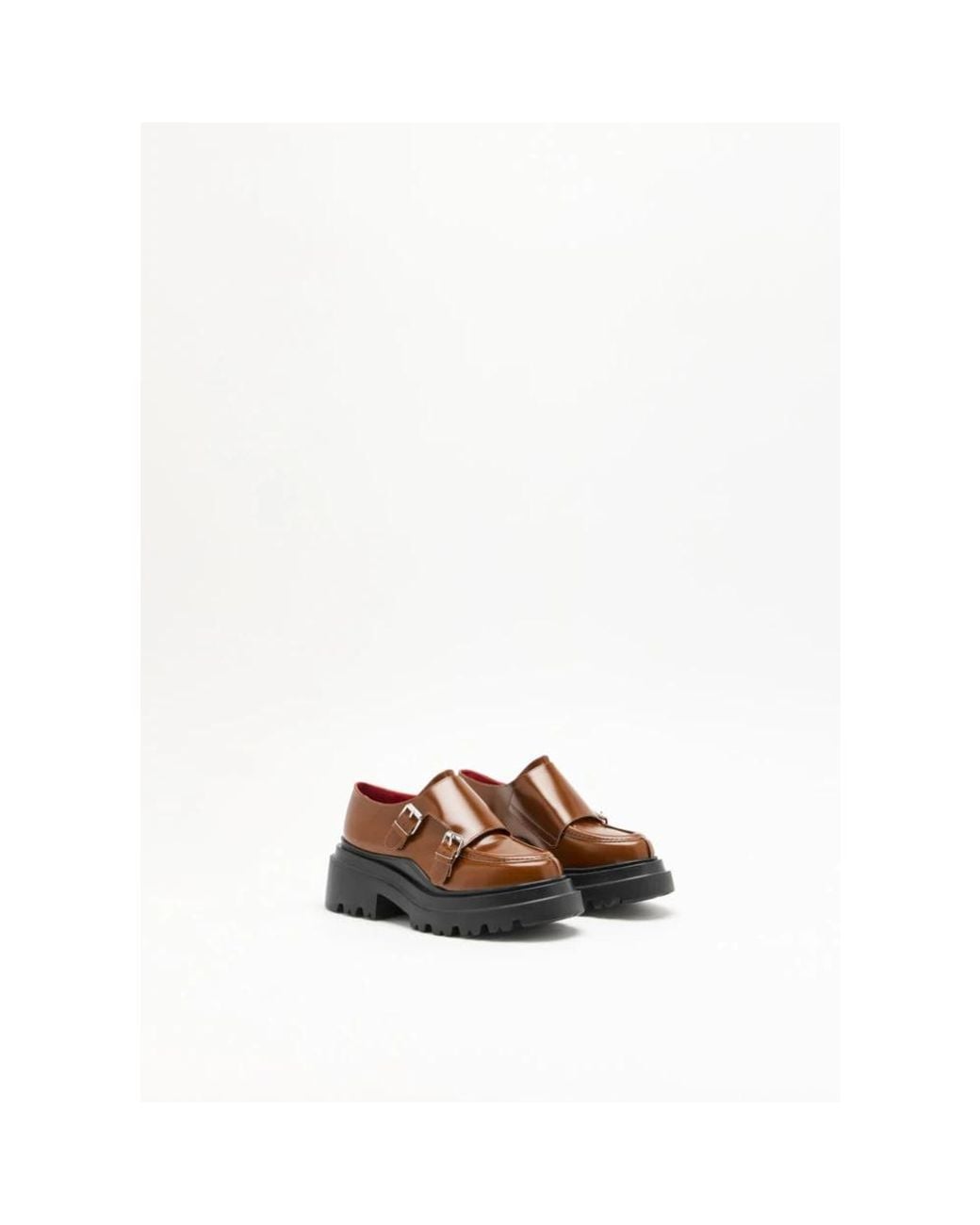 Loafers Plan C en coloris Brown