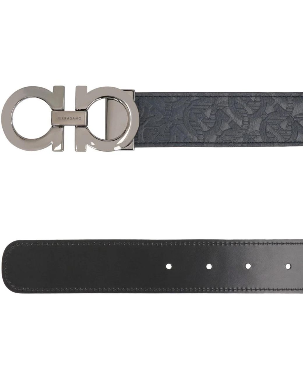 Ferragamo Black Belts for men