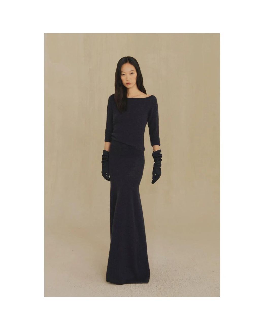 Cortana Black Maxi Skirts