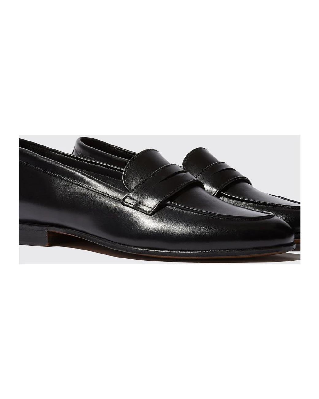 Scarosso Black Loafers