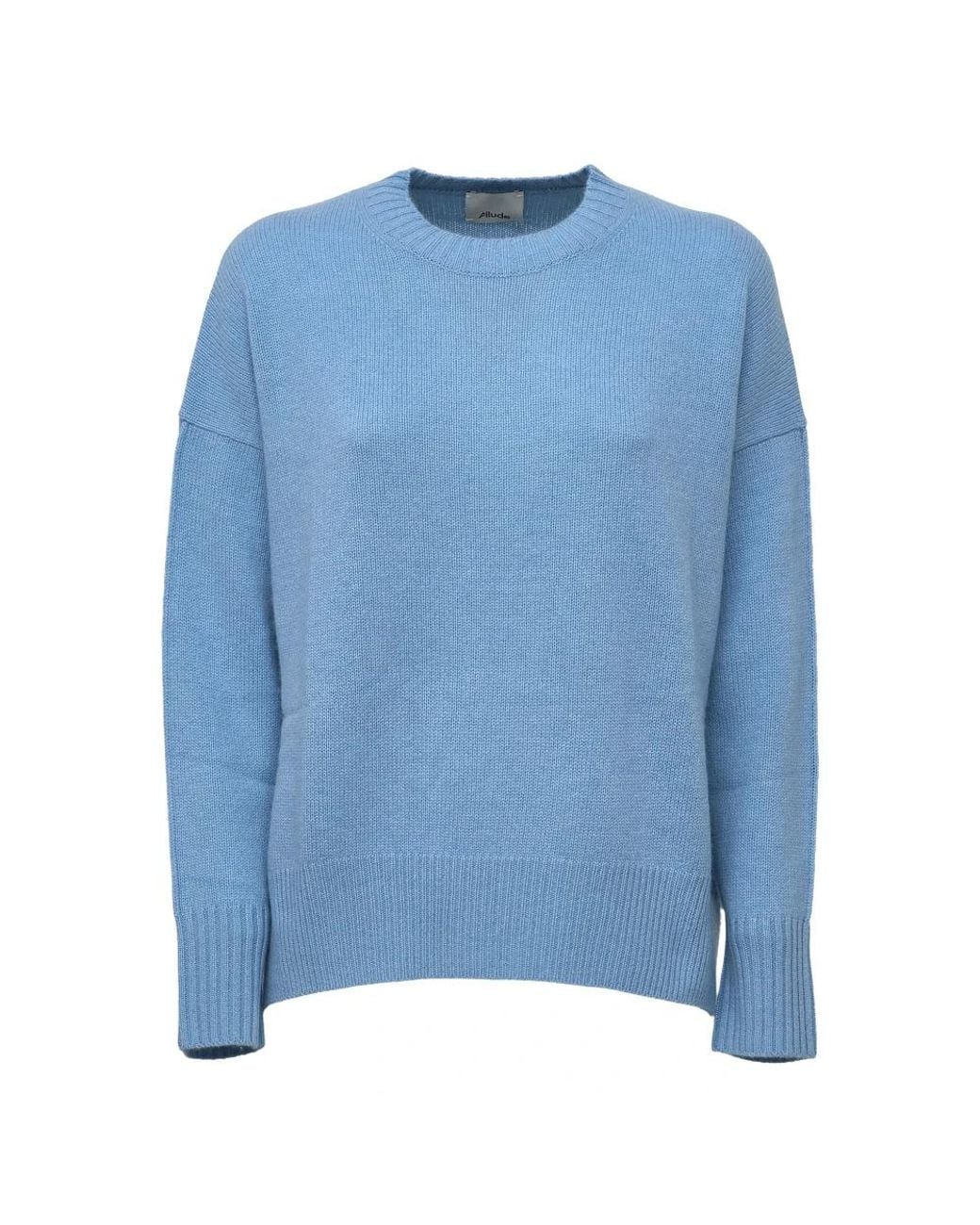 Allude Blue Cashmere Knitwear