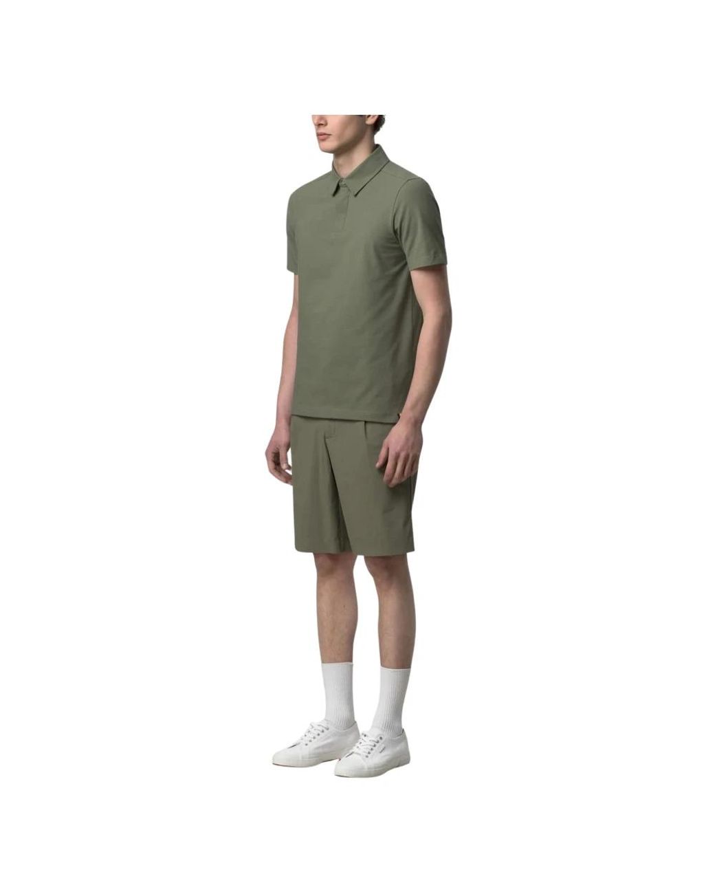 K-Way Green Polo Shirts for men