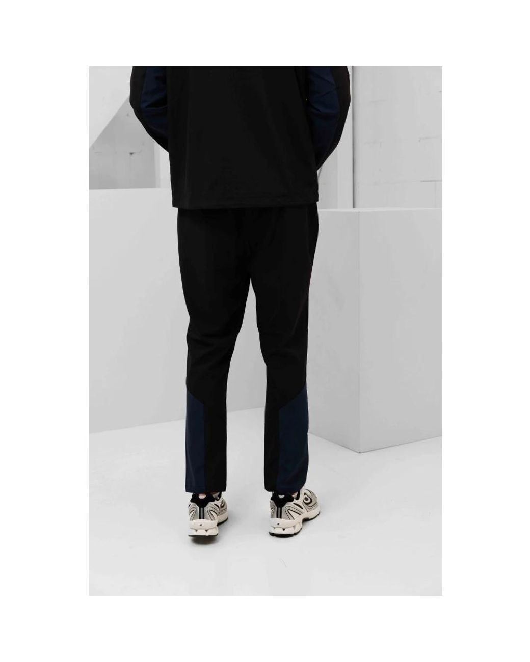 Lyle & Scott Black Straight Trousers for men