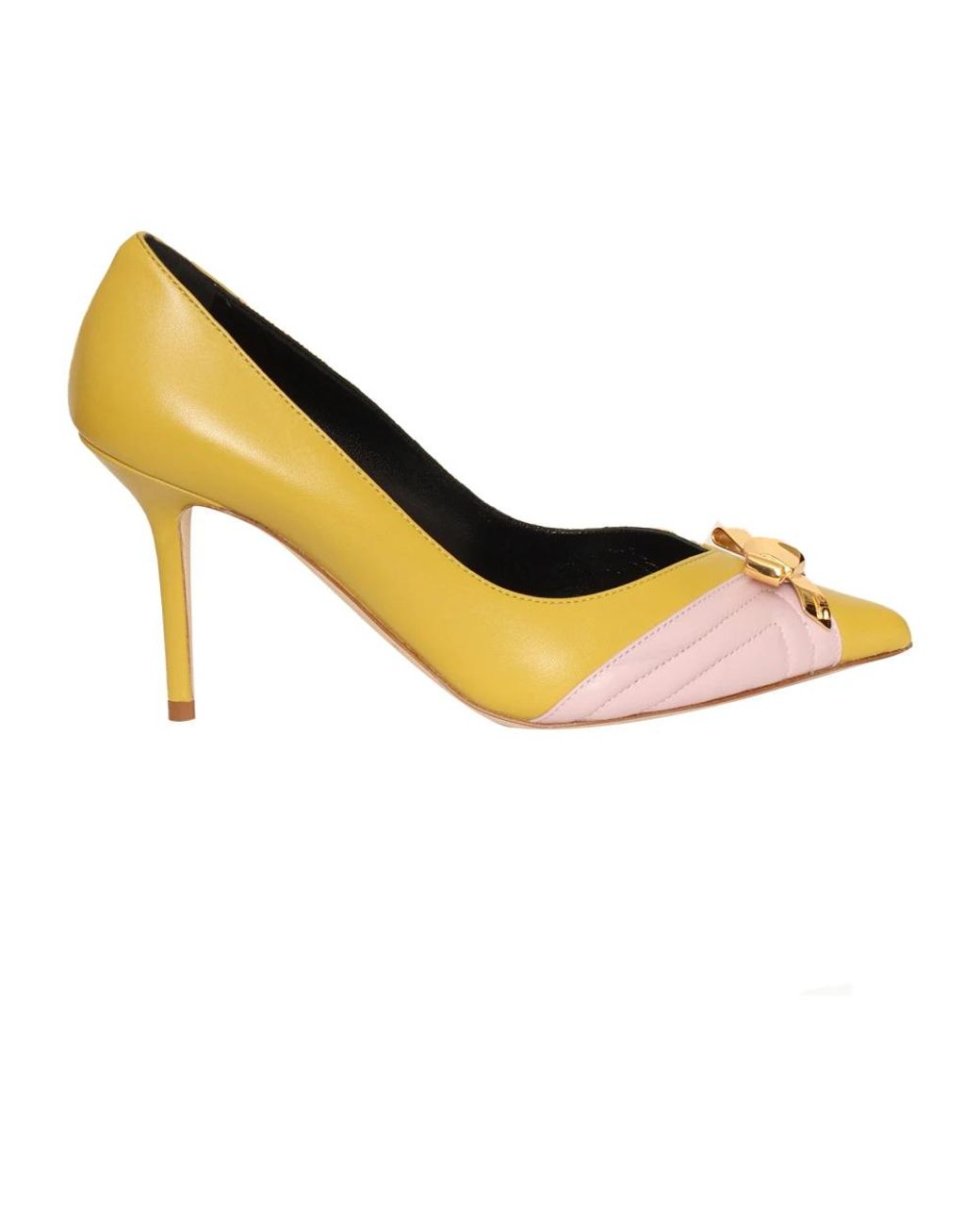 Elisabetta Franchi Yellow Pumps