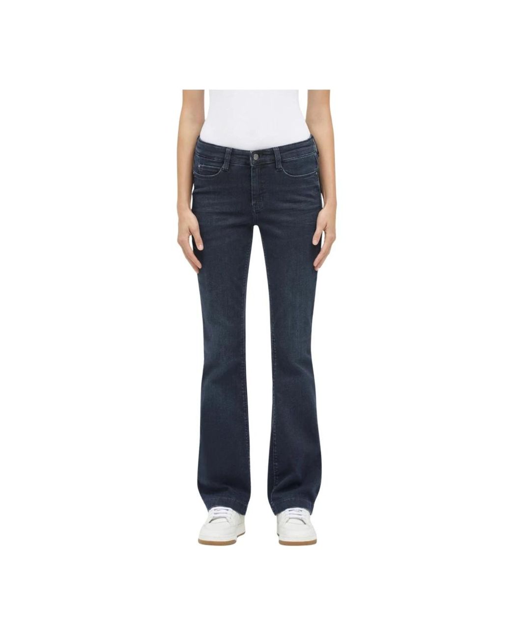 M·a·c Blue Bootcut Jeans