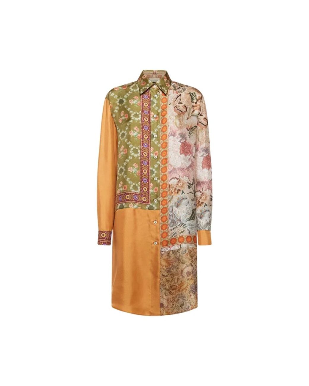 Pierre Louis Mascia Multicolor Shirt Dresses
