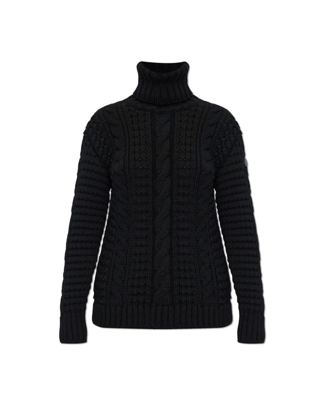 Turtlenecks Moncler de color Black