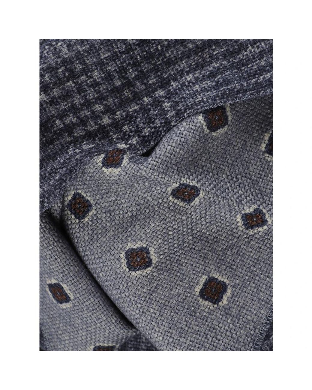 Altea Double Print Schal in Blue für Herren