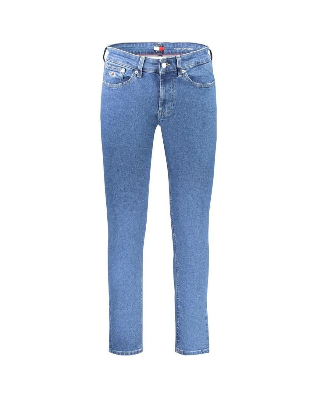Tommy Hilfiger Blue Blu Cotton Jean Clothing for men