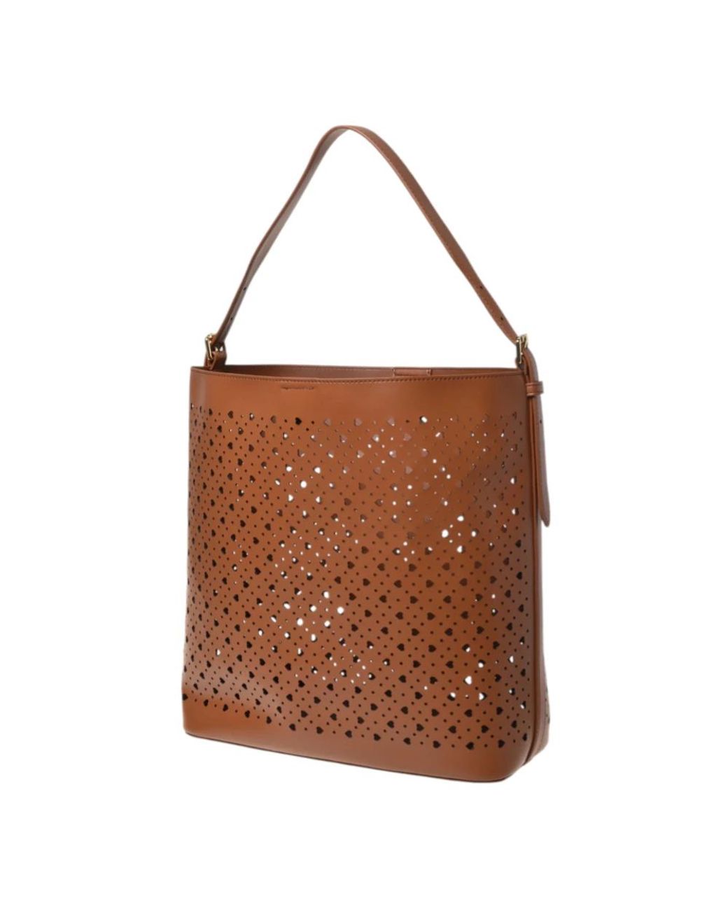 Love Moschino Brown Shoulder Bags