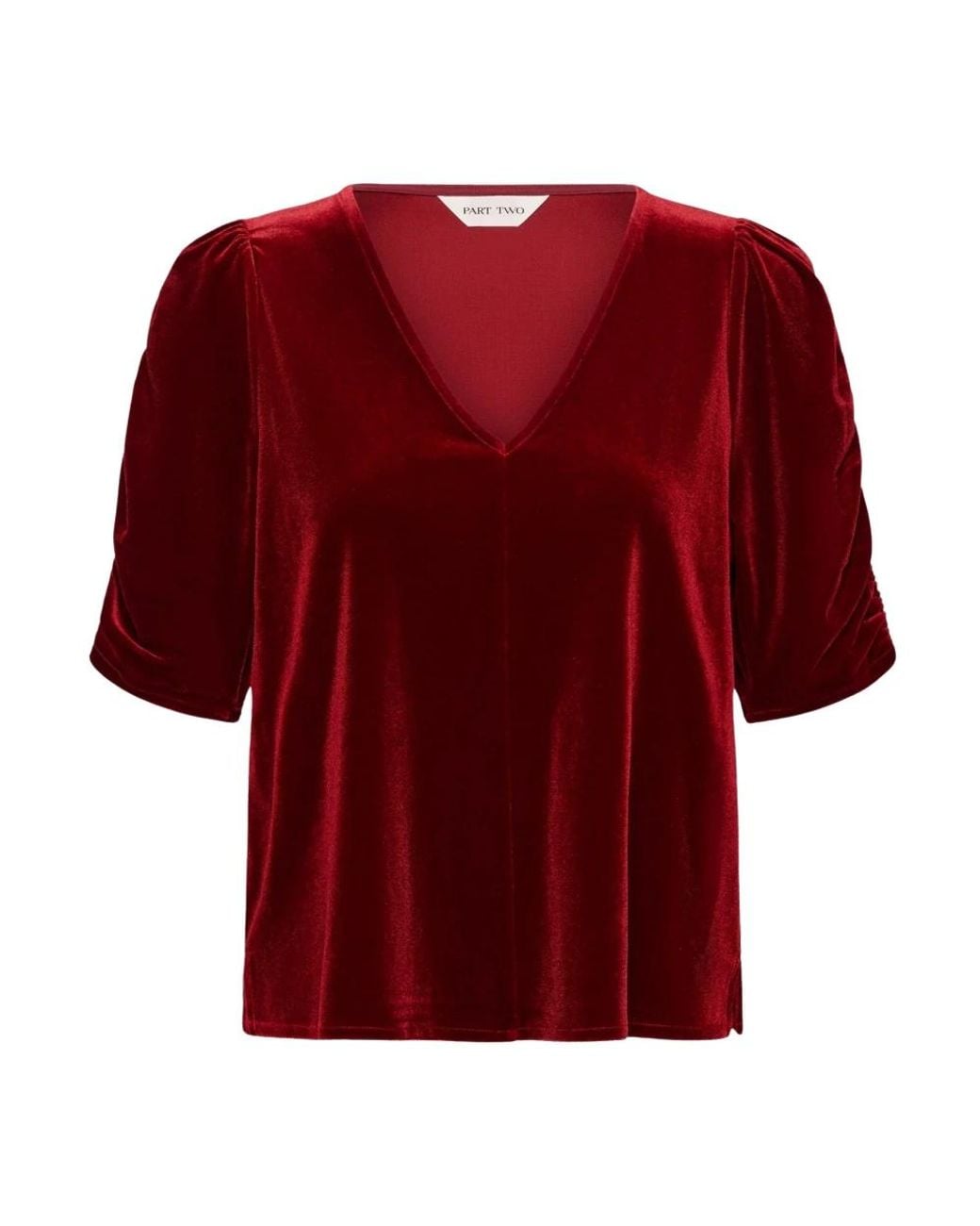 Blouses Part Two en coloris Red