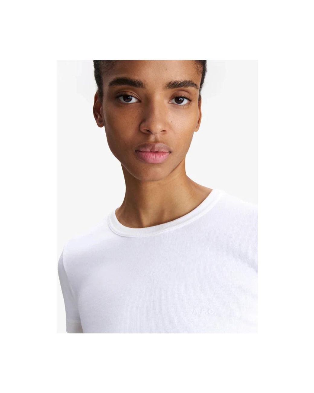 A.P.C. White T-Shirts
