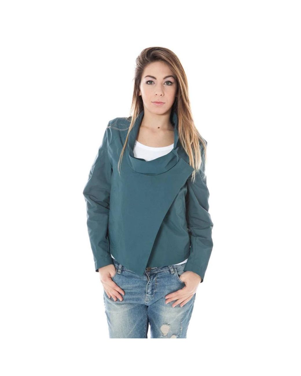 Calvin Klein Blue Polyamide Jacket