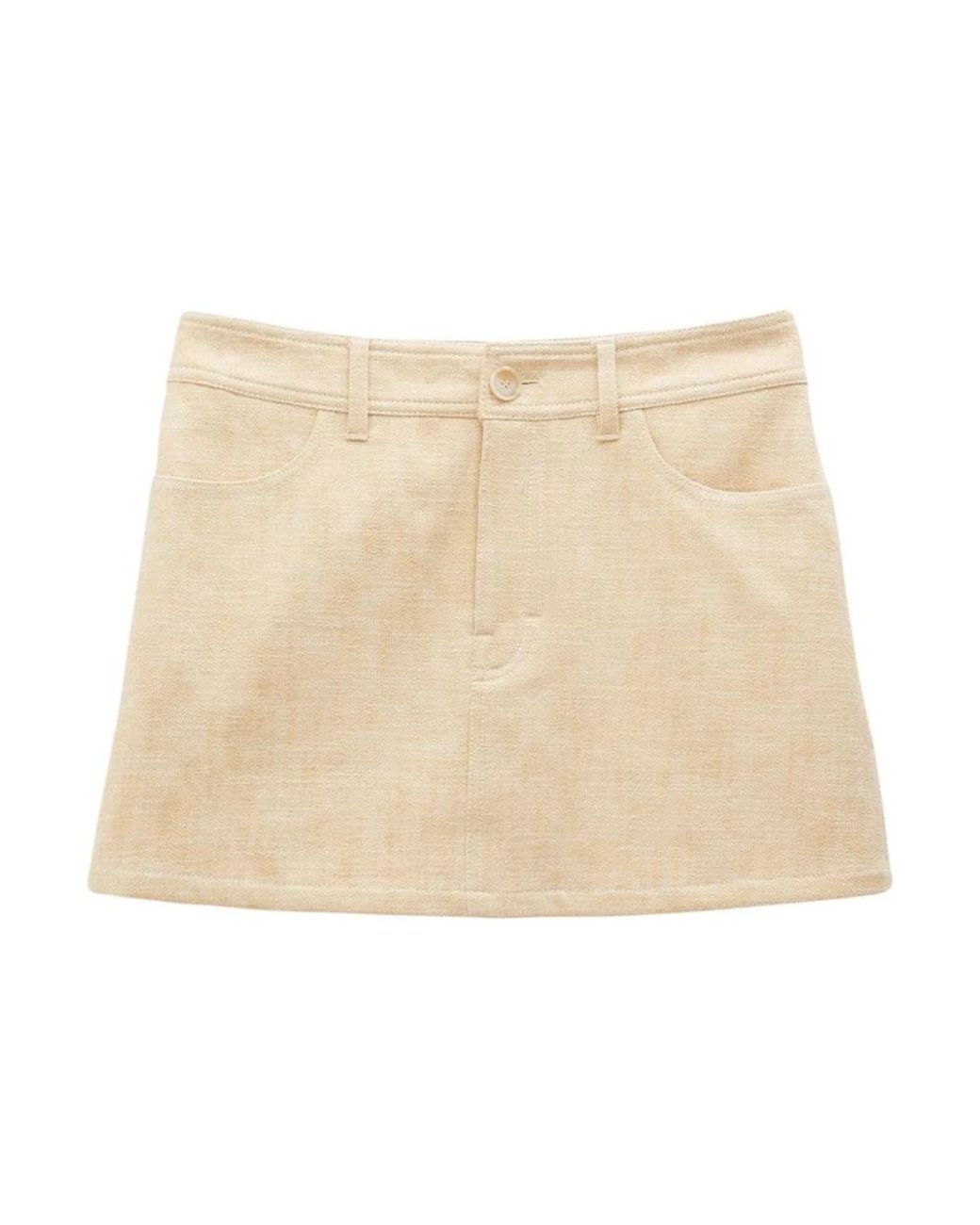 Filippa K Natural Short Skirts